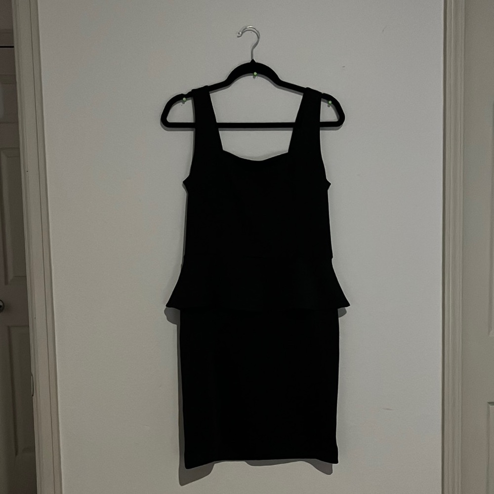 All Black, ECI New York brand, short dress. SIZE 8